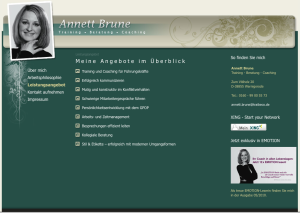 Annett Brune's Webseite: www.traibeco.de